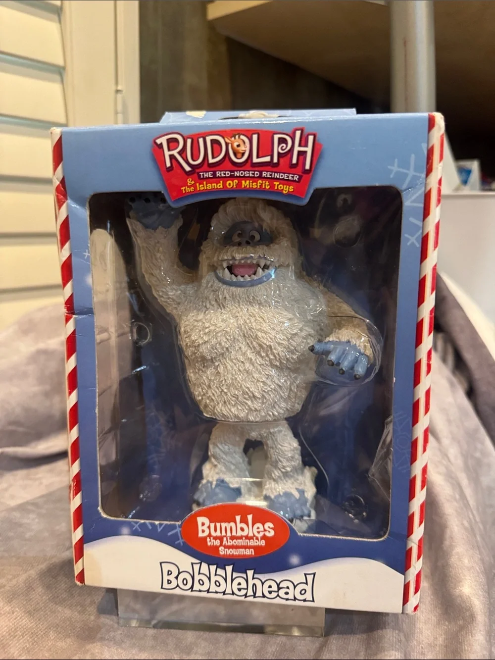 Bumbles the Abominable Snowman Bobblehead - New in Box 2001